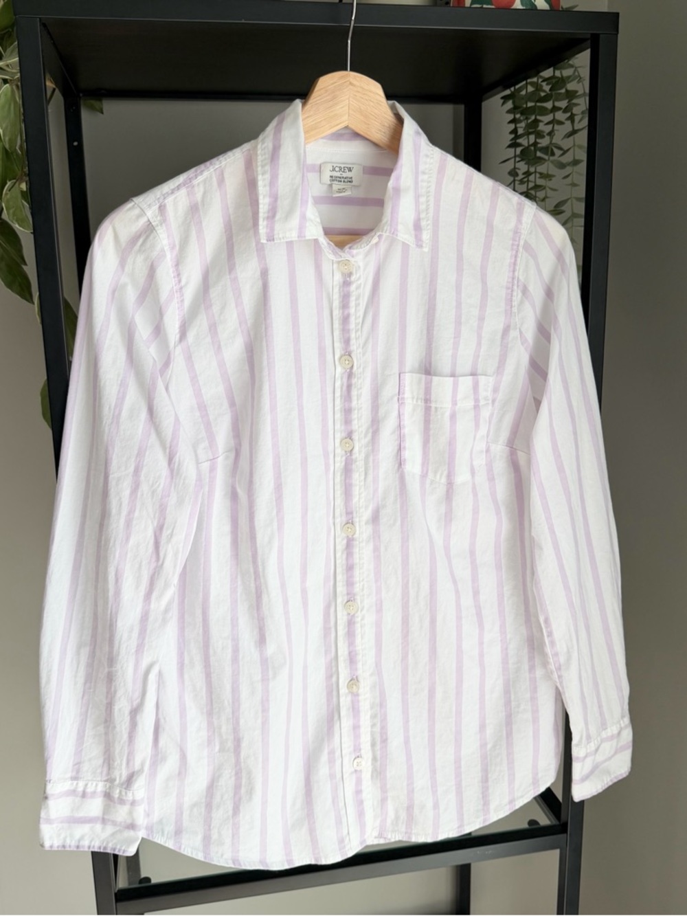 J. Crew Lightweight Striped Button Up Shirt in Signature Fit